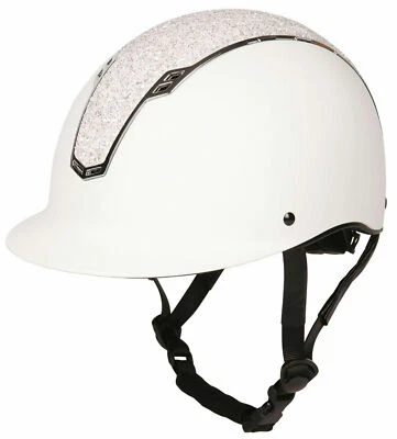 HARRY'S HORSE % Harry´s Horse Sicherheits-Reithelm Centaur weiß-silber -UVP €109,00 -NH