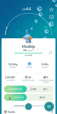 Pokémon Trade Go Mudkip X15 - LUCKY CHANCE