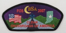 2007 FOS BSA Clean CSP Crossroads of America BLK Bdr. [QR679]