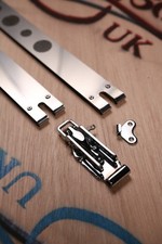 Norton Manx Tank Strap & Toggle Catch, Cafe Racer Triton 