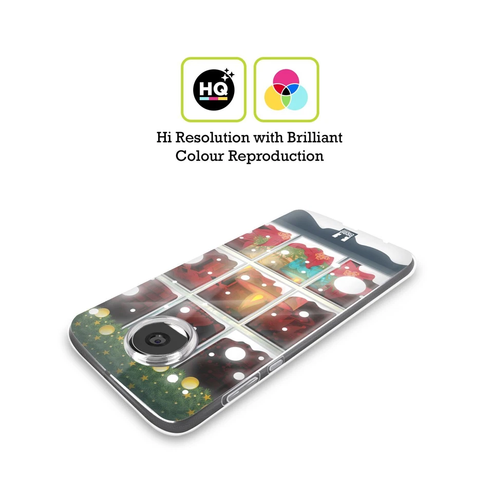 FUNDA DE GEL SUAVE HEAD CASE DESIGNS VELAS NAVIDEÑAS PARA TELÉFONOS MOTOROLA Foto 2 de 4