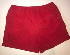 Men's Prospirit Swim Red Trunks, Large Size