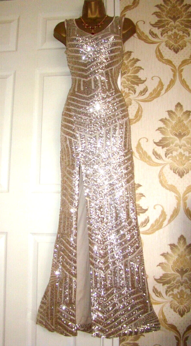 Quiz Sequin Gold Dresses for Women for sale | eBay UK