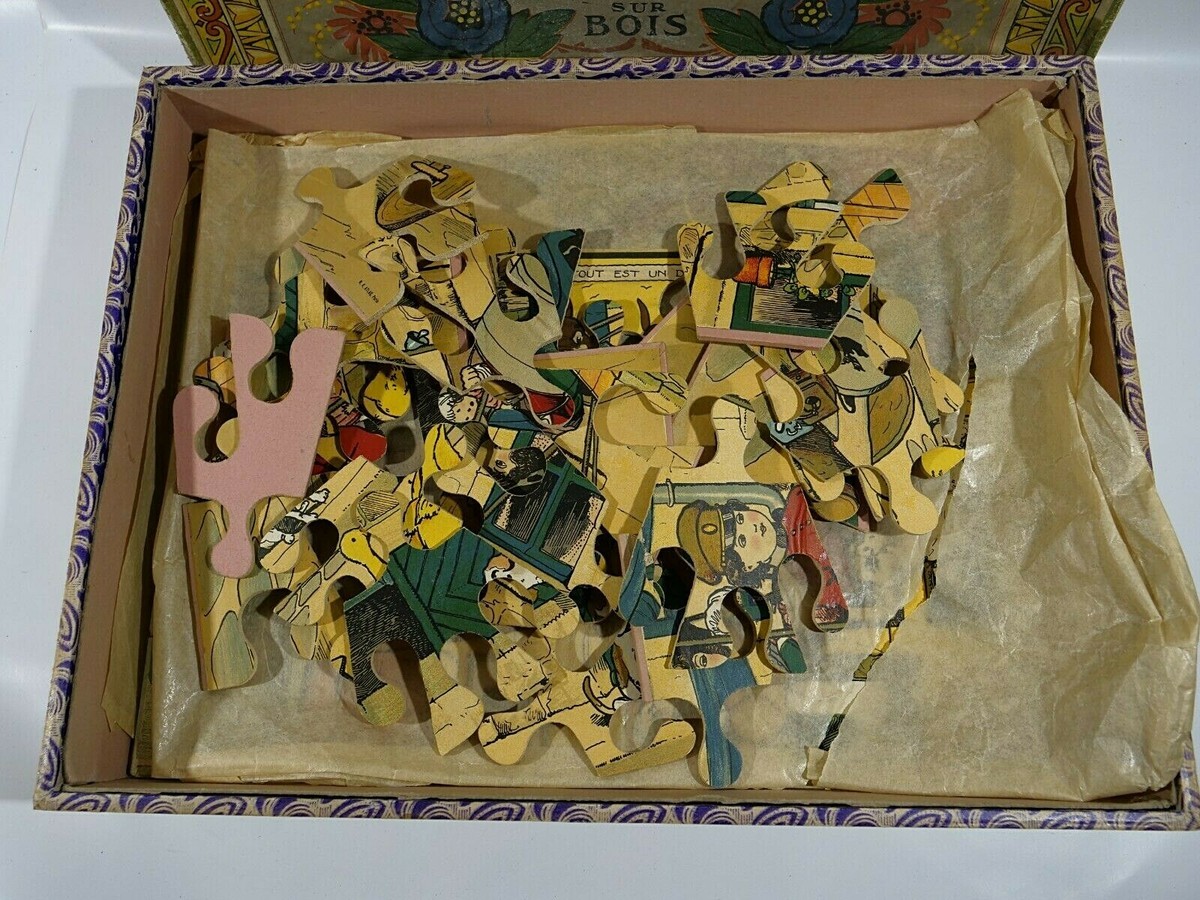 NK ATLAS France Jeu de Patience Puzzle incomplet en boîte