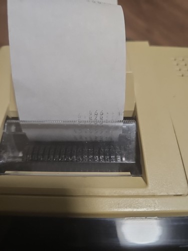 Sharp Printing Calculator 12 Digit Desktop EL 2630G II Tested Works - Picture 3 of 5