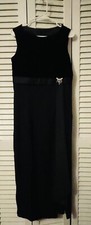 Vintage Black Formal Dave And Johnny Dress