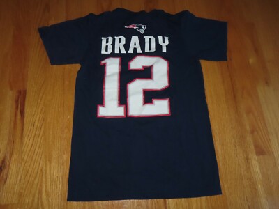 NFL Players TOM BRADY No. 12 NEW ENGLAND PATRIOTS (Women's SM) T