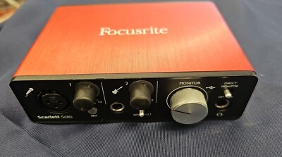 FOCUSRITE SCARLETTSOLO audio interface | eBay