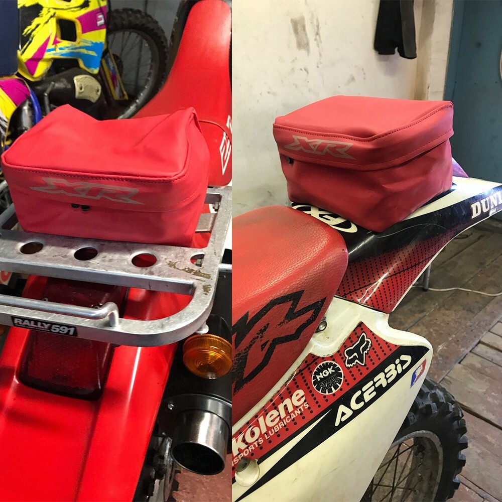 XR Waterpoof Rear Fender Tool Bag For HONDA XR650L/R XR250/R/L XR400R