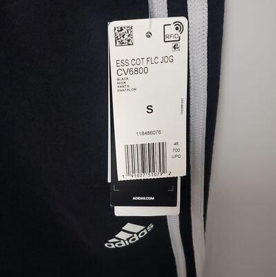 NWT - Adidas Essentials Warm-Up Tapered 3-Stripes Track Pants - Men's small