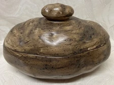 Vintage Ceramic Baked Potato Shaped Serving Dish Mashed Potatoes Atlantic Mold