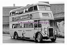 pu1176 - Wallasey Corporation Bus no 88 , reg HF 9594 to Montserrat - print