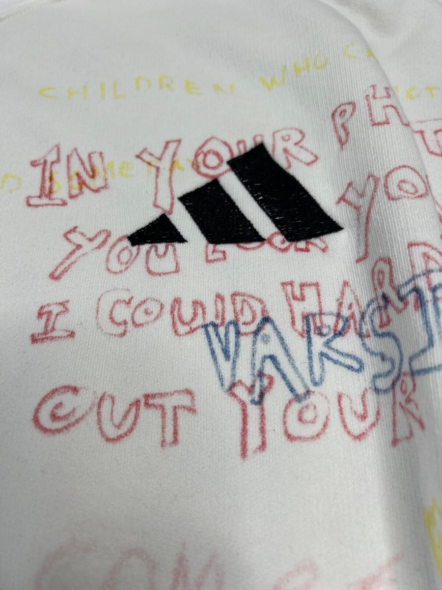 Adidas x Yeezy Season 5 Arctic Crewneck Scribble Handdrawn