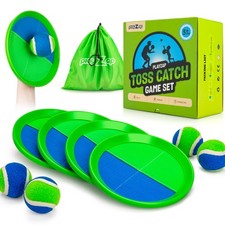 Toss and Catch Ball Set, Pool Beach Toys Baseball Games for Family
