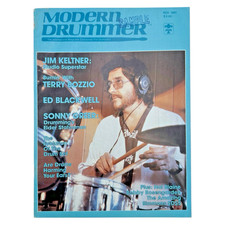 MODERN DRUMMER Magazine November 1981 Jim Keltner Terry Bozzio SAMPLE Issue