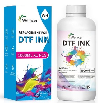 DTF Ink 1000ml Bottle-New In Open Box-Welacer-compatible Printers Listed