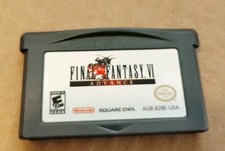 Final Fantasy VI (6) Advance (Nintendo Game Boy Advance, 2007) GBA Authentic