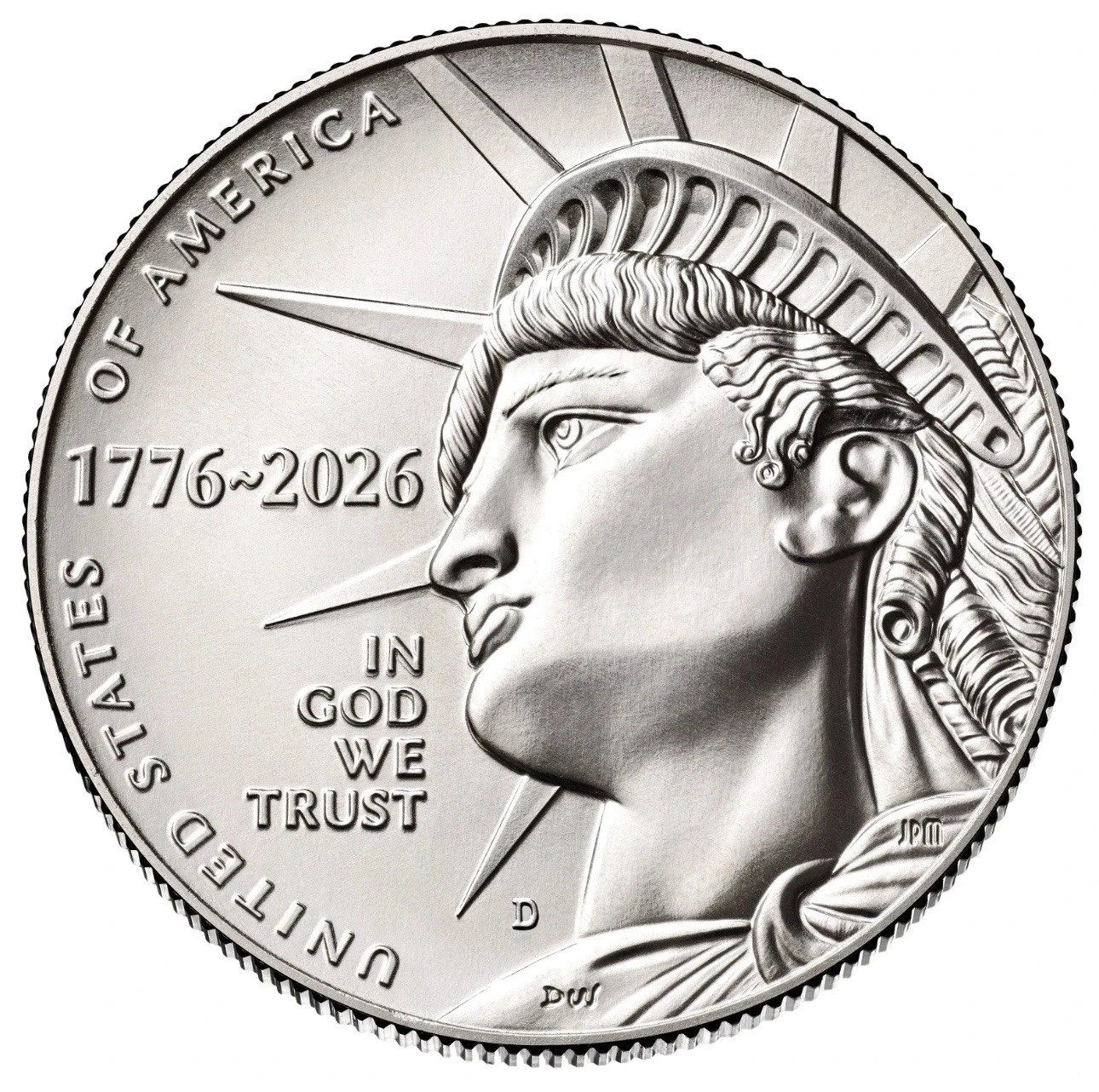 1776-2026 D Liberty Semiquincentennial Half Dollar, UNCIRCULATED, ON HAND