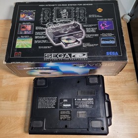 Sega CD Console Model 1 CIB Complete in Box - Tested