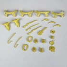 Marx Lone Ranger Ranch Yellow Cowboy Weapons & Accessories NO SPRUE