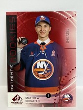 2025-26 SP Game-Used Authentic Rookie Red #AR-MS Matthew Schaefer /399 40/399