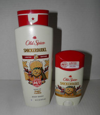 Old Spice Snickerdudel Body Wash  Antiperspirant Full Size Sugar Cookie NEW