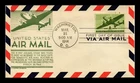 US COVER AIR MAIL 8C FIRST DAY ISSUE SCOTT C26 ANDERSON CACHET
