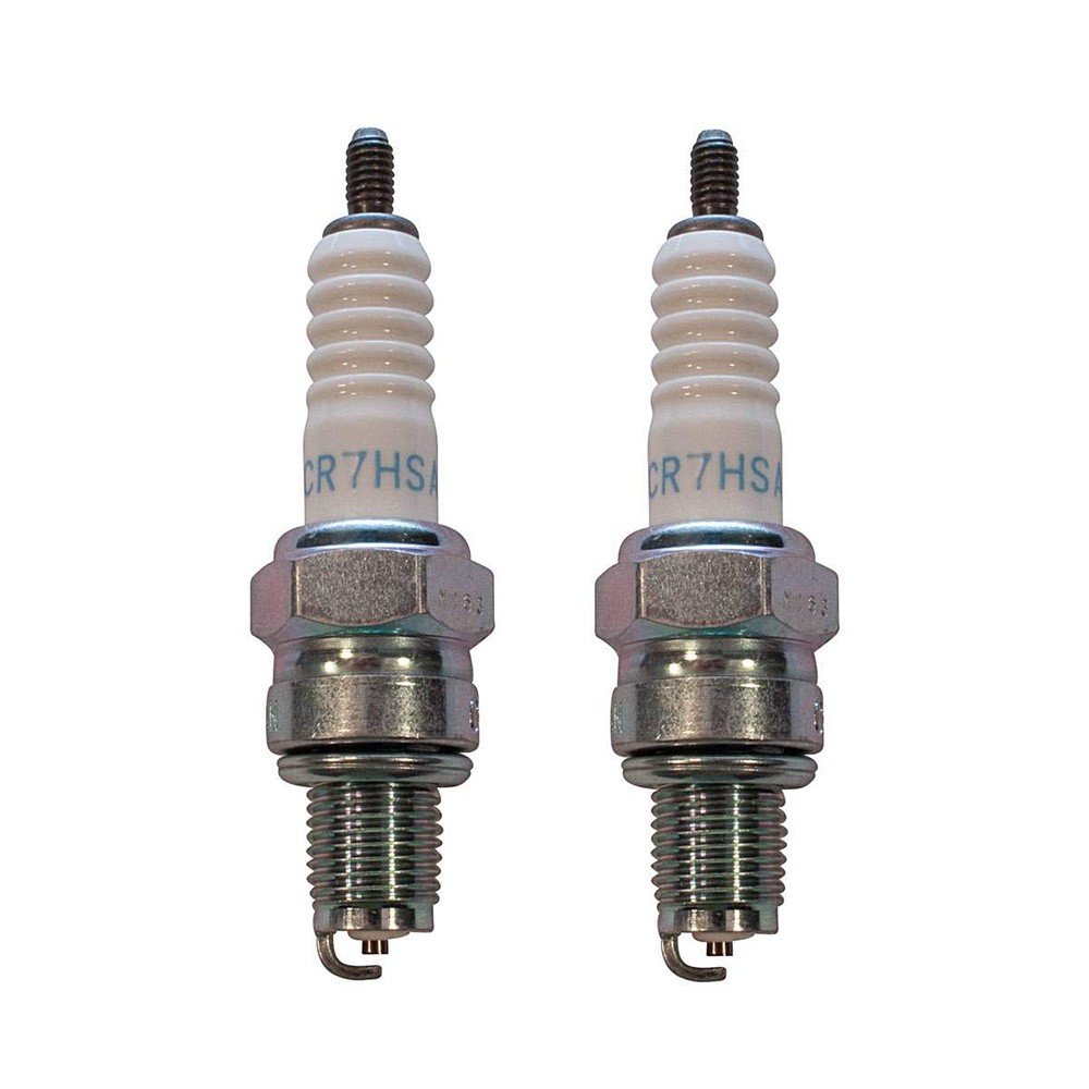 Set of 2 Standard Spark Plug Fits NGK 4549 CR7HSA for A7RC PRZ9HC A7RTC A7TC