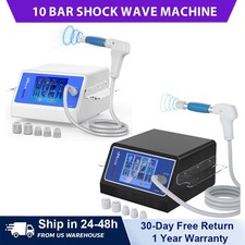 Household 8/10 Bar ESWT ED Pneumatic Shockwave Therapy Machine for Pain Relief