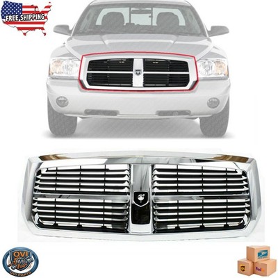 For 2005 2026 2007 Dodge Dakota Front Grille Assembly Chrome And Black CH1200279