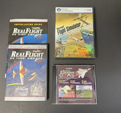 Microsoft Flight Simulator & Real Flight G3 Expansion pack 2 G4 PC Games 