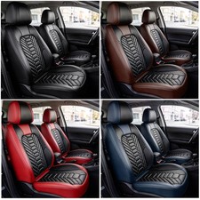 For Dodge Ram 1500 2500 Leather Seat Covers Breathable Front Rear Pad Protector