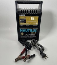 Nautilus Gold Exide 12V 10A Automatic Battery Charger Deep Cycle Model