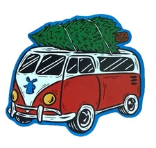 Dutch Bros Christmas Van Sticker – December 2025 Holiday Limited Release
