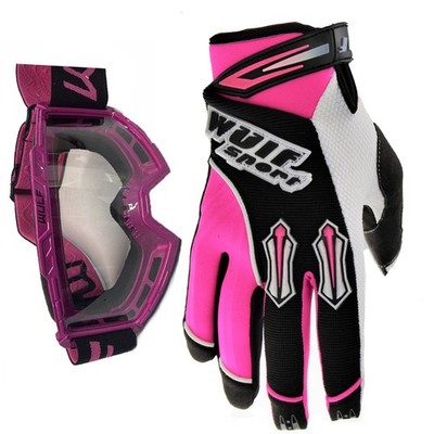 Wulfsport Stratos Kinder Motocross Handschuhe Off Road Sport ATV Quad Bike MX Goggle