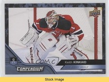 2016-17 Upper Deck Compendium Blue Keith Kinkaid #458 READ o1h