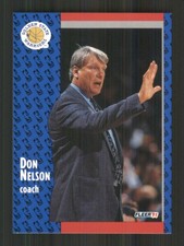 1991-92 Fleer #70 Don Nelson Golden State Warriors 44013