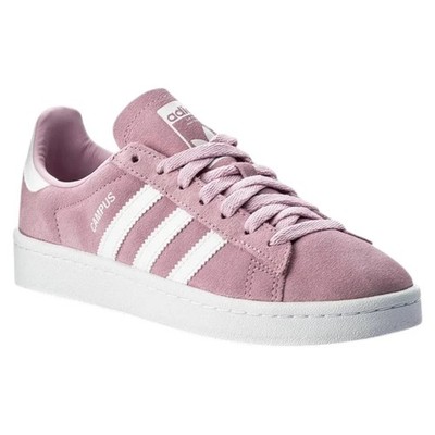 Adidas ORIGINALS JUNIOR CAMPUS SNEAKER SCHUHE TURNSCHUHE PINK WEISS RETRO SÜSS NEU