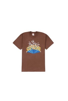 Supreme IRAK Arc Tee Brown Size XL new in Plastic