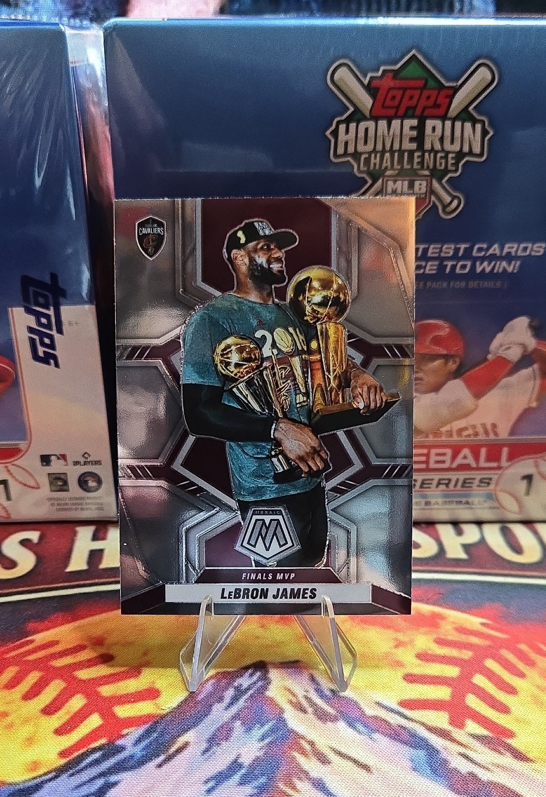 2021-22 Panini Mosaic - Finals MVPs LeBron James #298