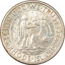 1936-S RHODE ISLAND COMMEMORATIVE HALF DOLLAR - UNCIRCULATED!