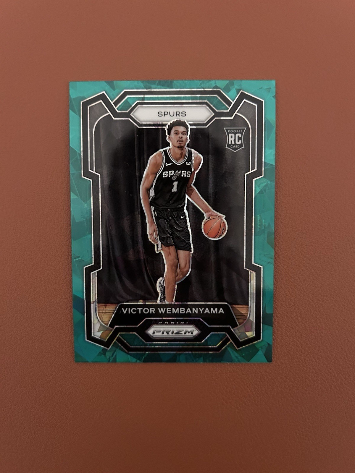 2023-24 Panini Prizm - Victor Wembanyama #136 Green Ice Prizm (RC)