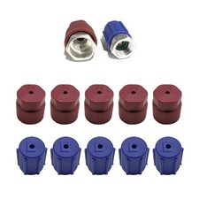 10 Pcs R134a Cap Ac Cap 13mm 16mm Air Conditioning Service Ac System Char...