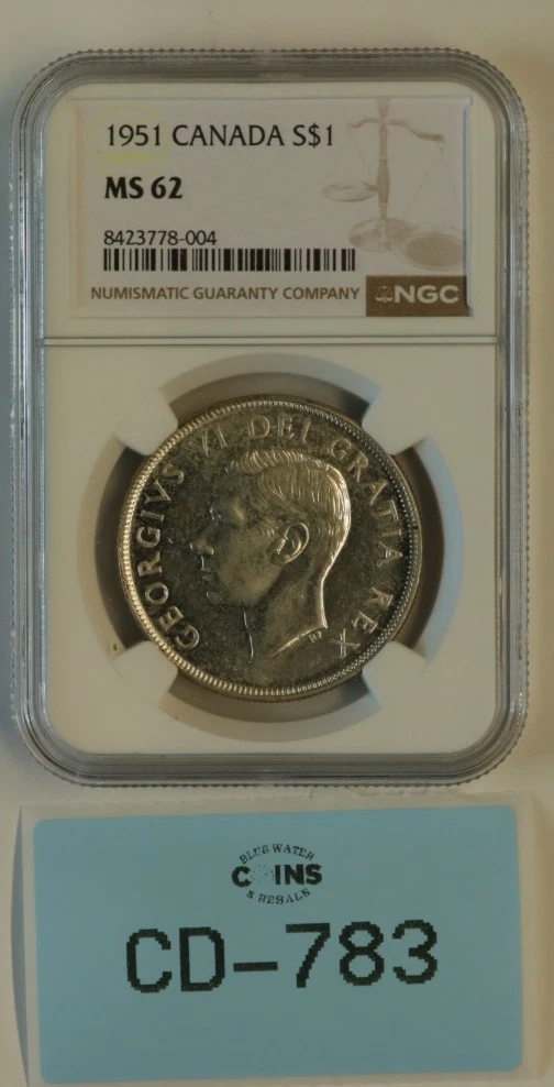 NGC Certified Canadian Dollar Coins for sale | eBay