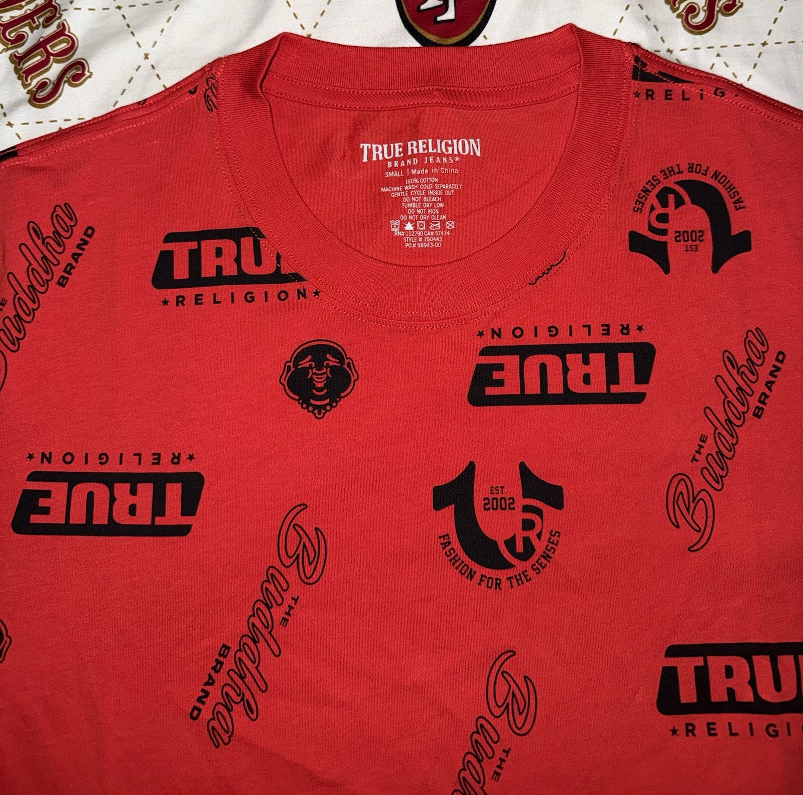 True Religion Men's T-Shirt Size S thumbnail 2