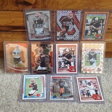 Panini Score Donruss 2025 Rookie Cleveland Browns NFL Card Lot (10)