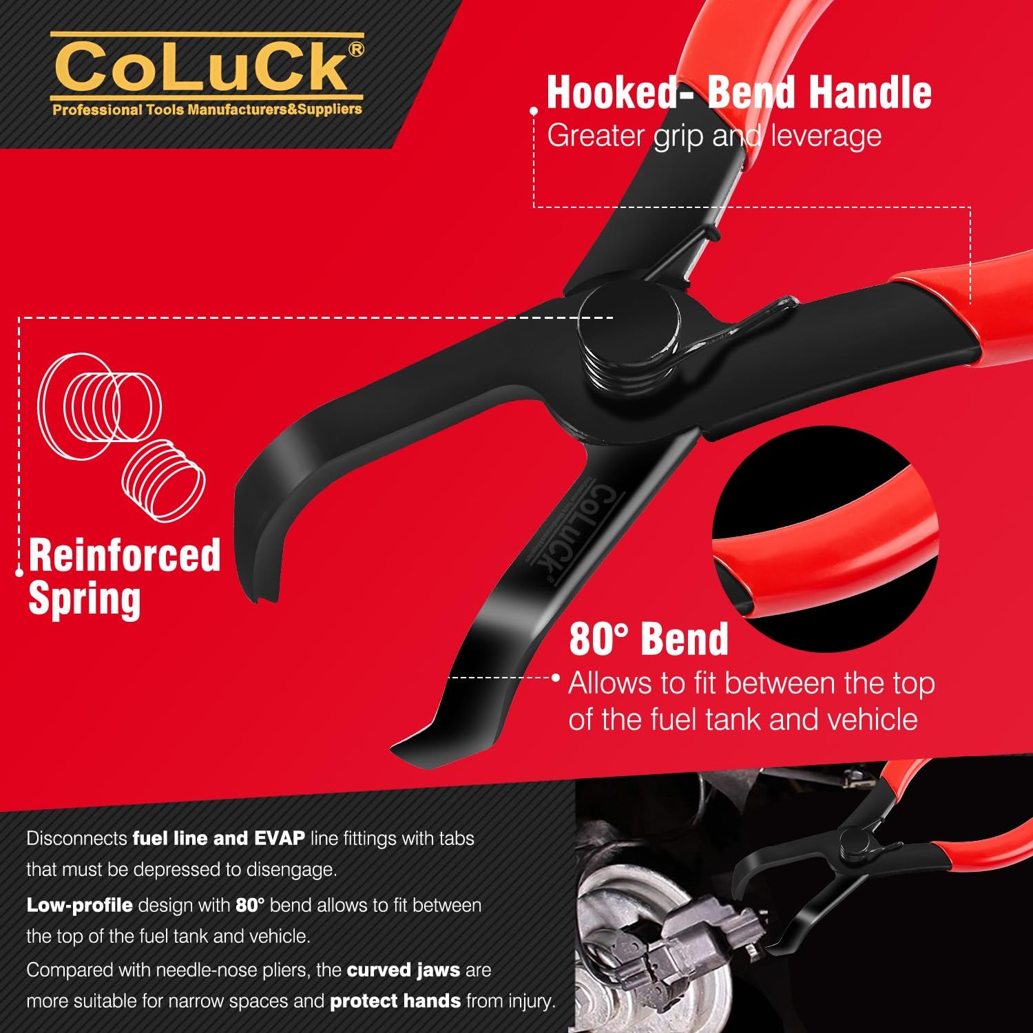 6Pcs Electrical Connector Tool Kit - Pliers, Separator, Remover, Clamp Clip, ...