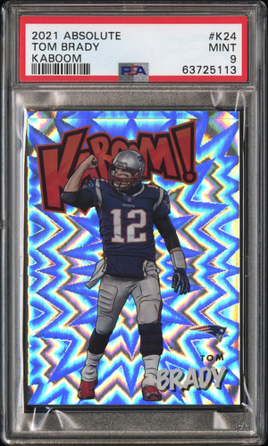 Tom Brady #K24 2021 Panini Absolute Kaboom card