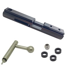 Nalgas de aleación de aluminio + sonda + puerto de transferencia para pistola Crosman 1377 1322 2240