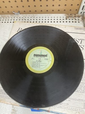 Roy Orbison's Greatest Hits - 1963 Monument Rock   Vinyl LP Record